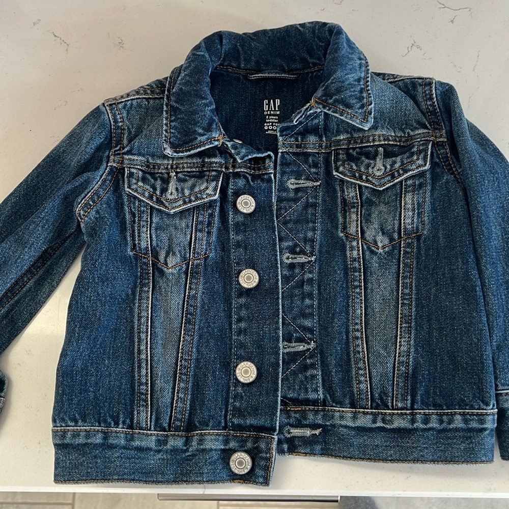 Gap kids denim Jean jacket